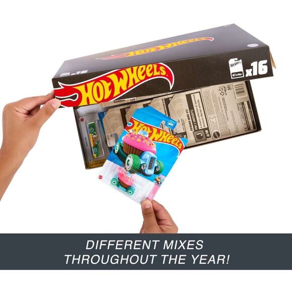 2023 Hot Wheels • Black Box/Mix C • 16 Car Set • Unopened • Cross Posted • Firm - Picture 3 of 7